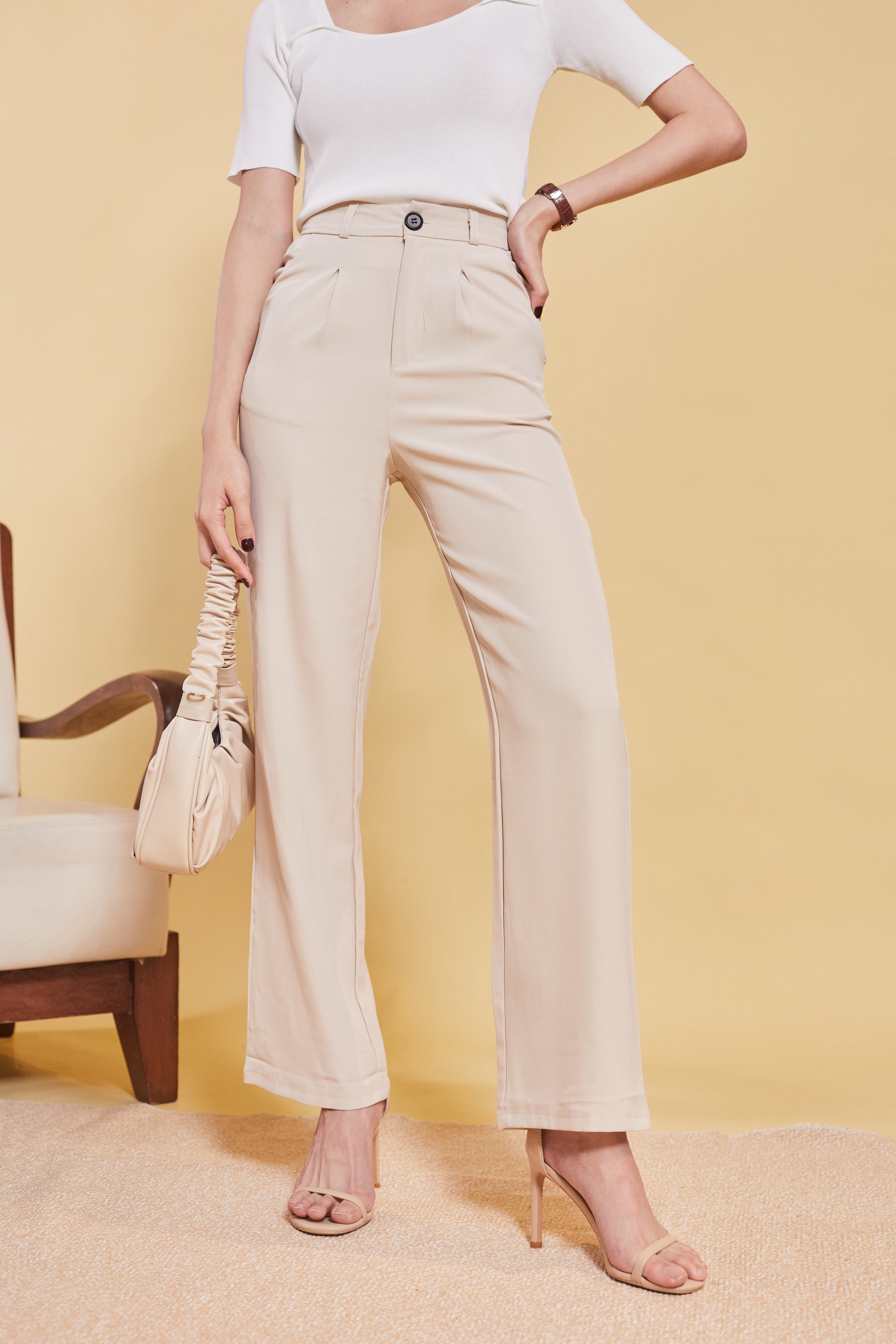 Dora Straight Cut Suit Pants (7315809697943)