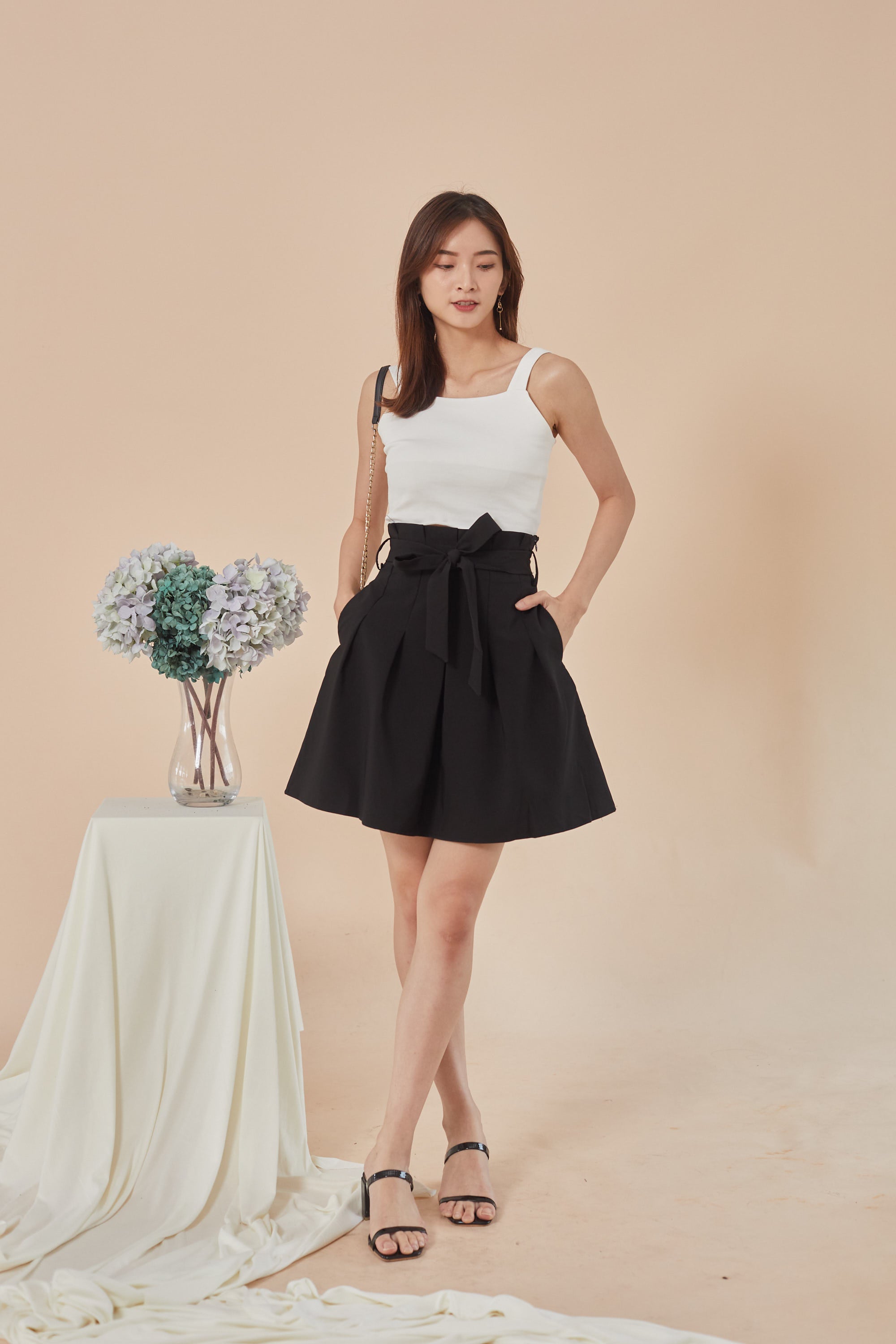 Yeri Skirt - Black (7546689552535)