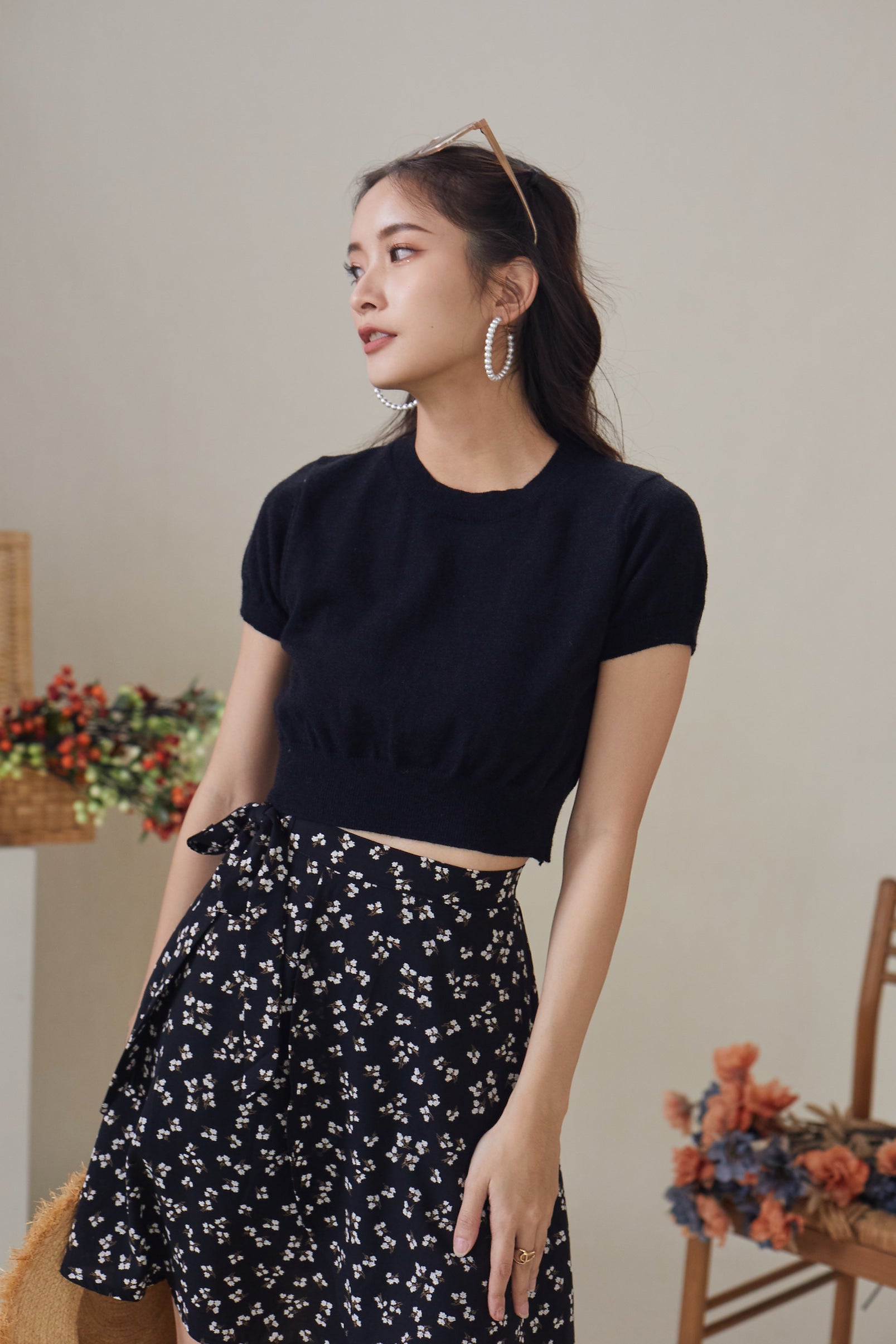 Lyla Skirt - Black