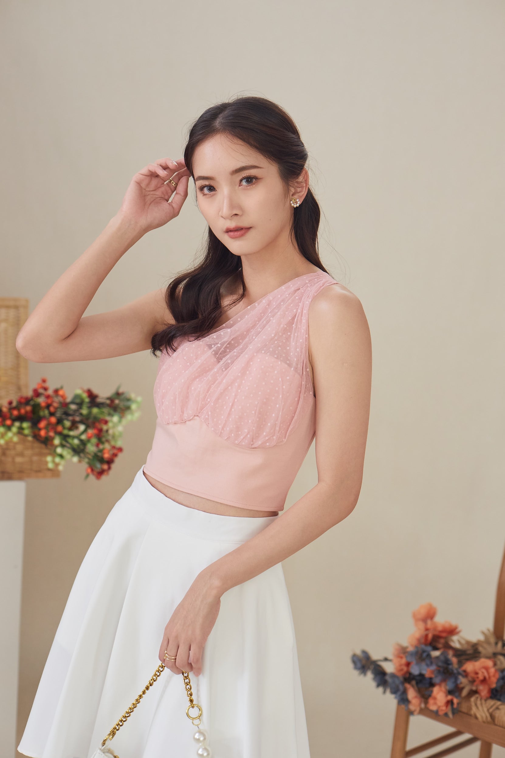 Shuuri Top - Baby Pink